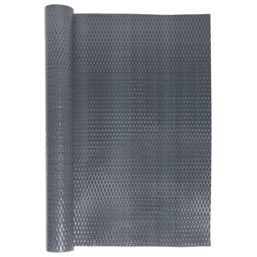 Vidaxl Toldo Balcón Ratán Sintético 500x80 Cm Antracita