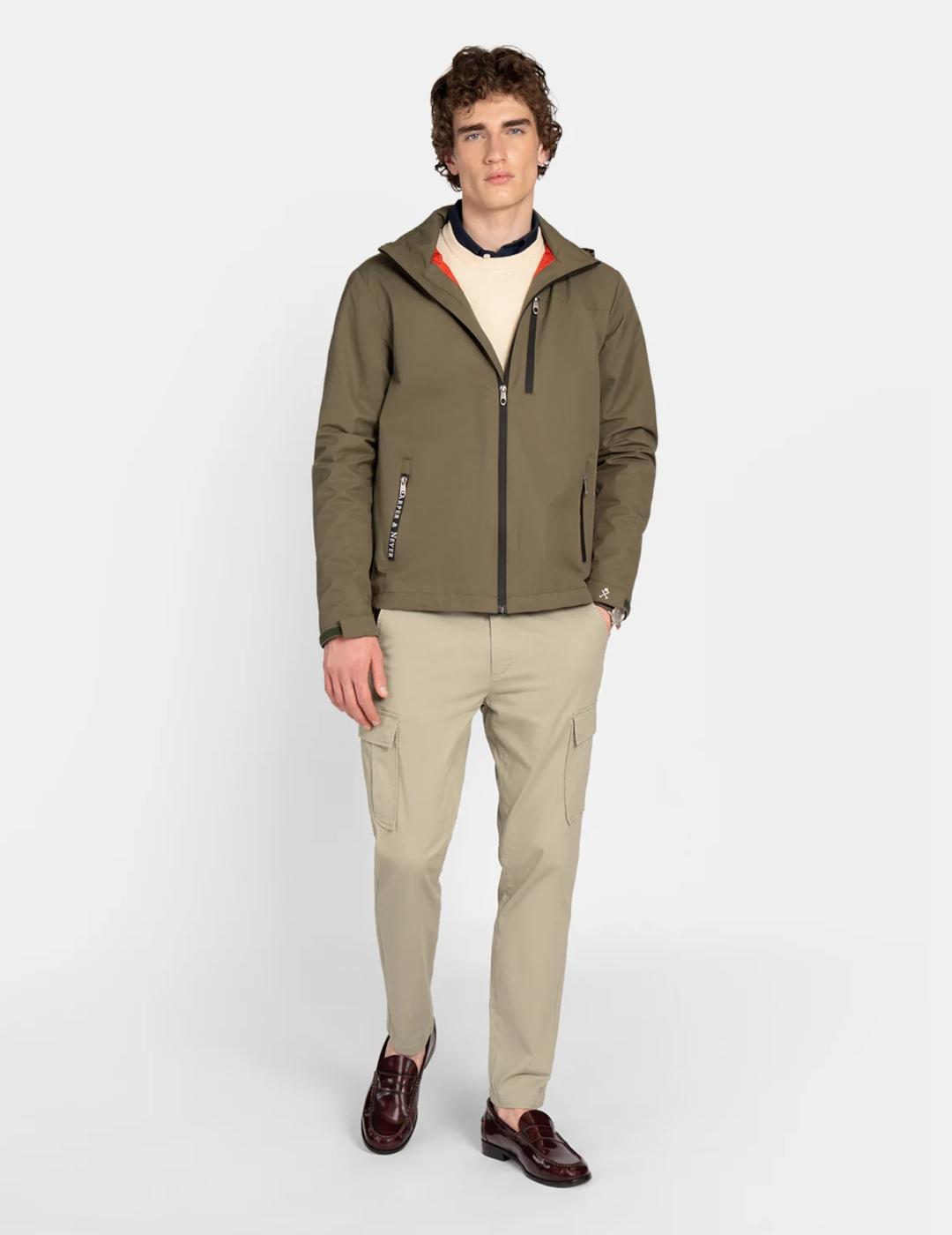 HARPER CHAQUETA VELA VERDE KAKI