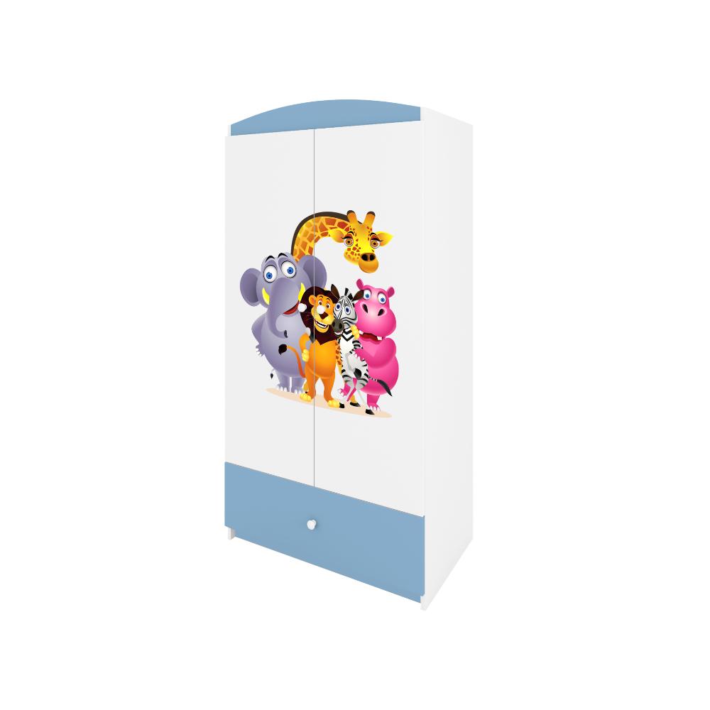 Roupeiro Kocot Kids BabyDreams Zoo Blue