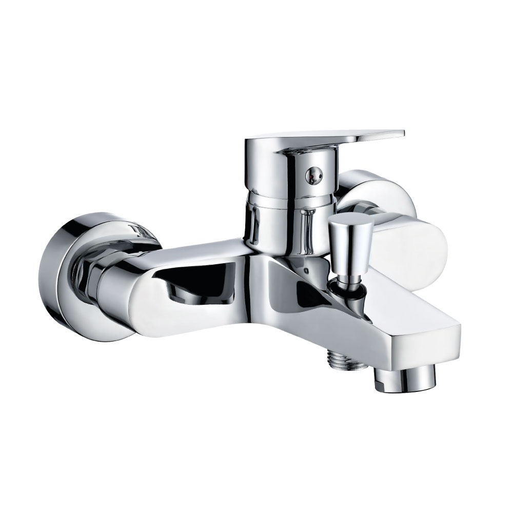 Grifo Monomando Empotrado de Bañera Edm Serie Altea Cromado 160x125mm