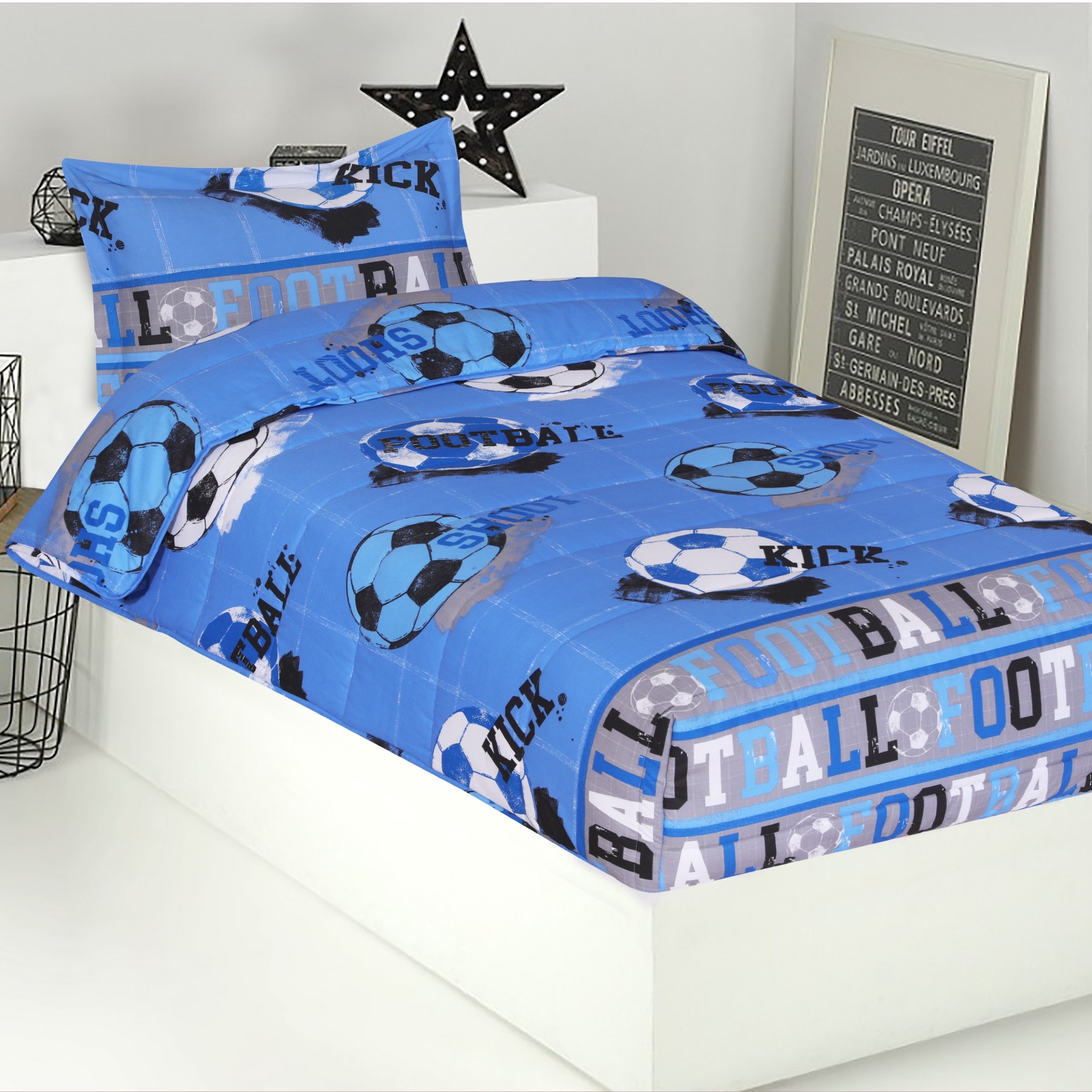 Edredón Ajustable Cama Nido, Litera, Cama 90 y Cama 105 Infantil y Juvenil Color Color F Talla Cama 105