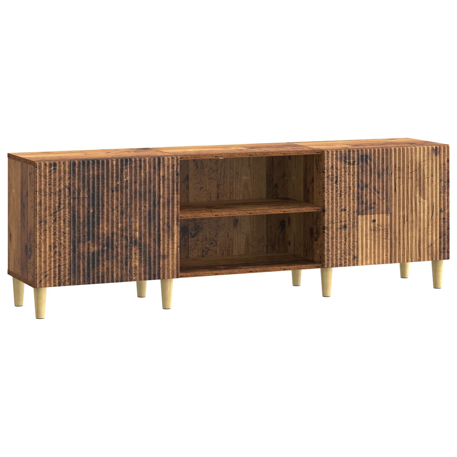 vidaXL Mueble de TV 150 x 31 x 50 cm Madera de Ingeniería Multicolor