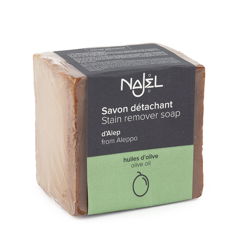 Quitamanchas de jabón de Alepo con aceite de oliva 200 g Najel