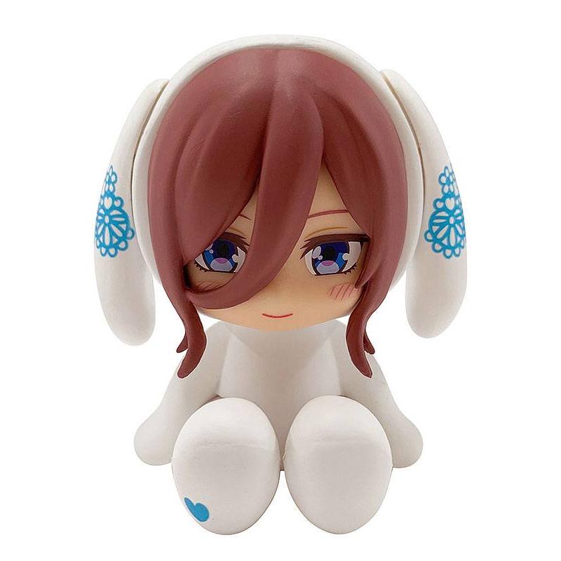 Shine Figura Anime The Quintessential Quintuplets Chocot Miku Wedding White Ver. 7 Cm PVC