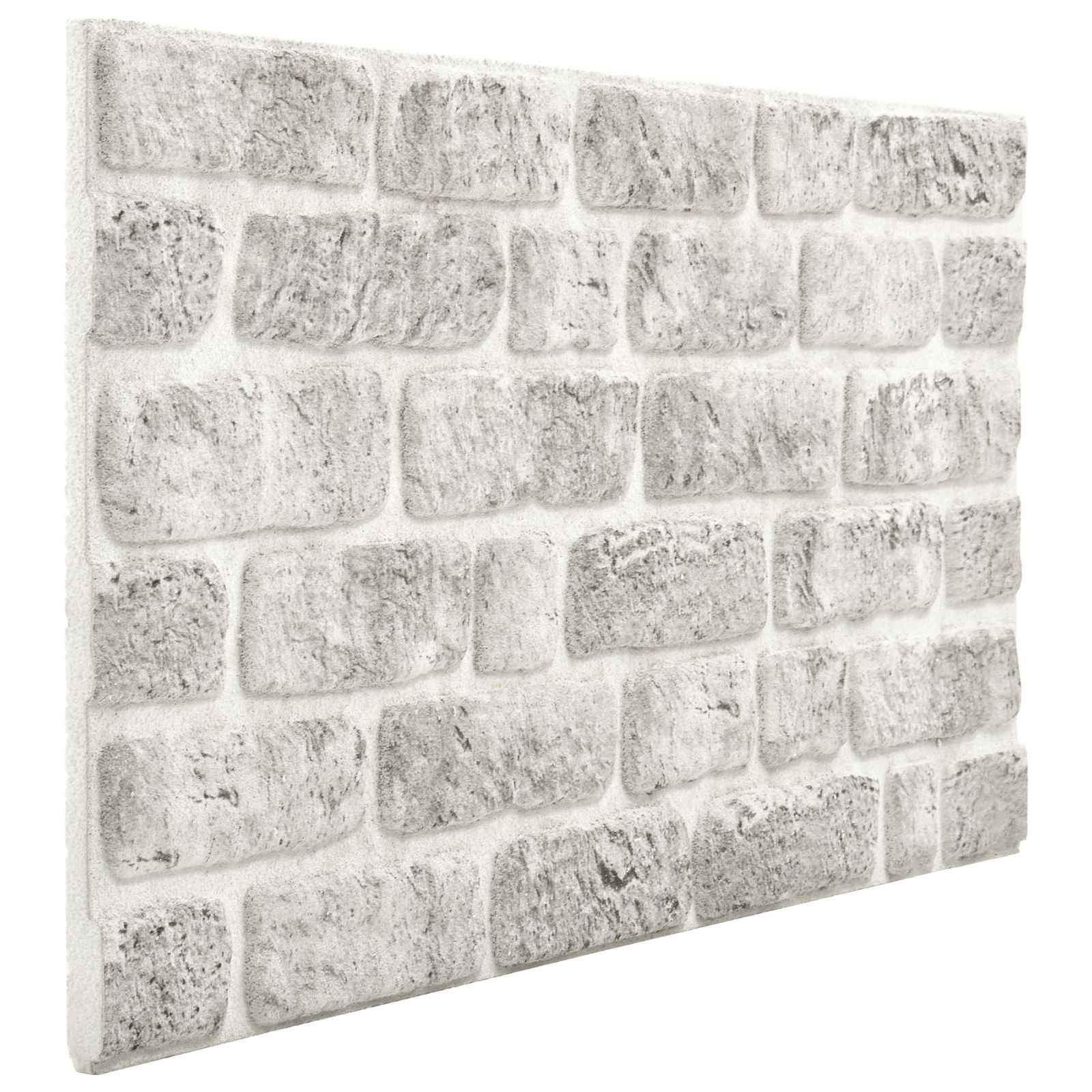 vidaXL Paneles de pared 10 pcs 100 x 50 cm Espuma EPS Multicolor