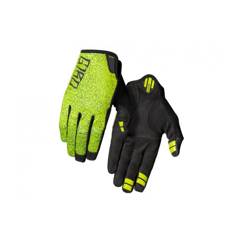 Giro Guantes DND Lime Breakdown Talla M para Bicicleta - Ergonómicos y con Pantalla Táctil