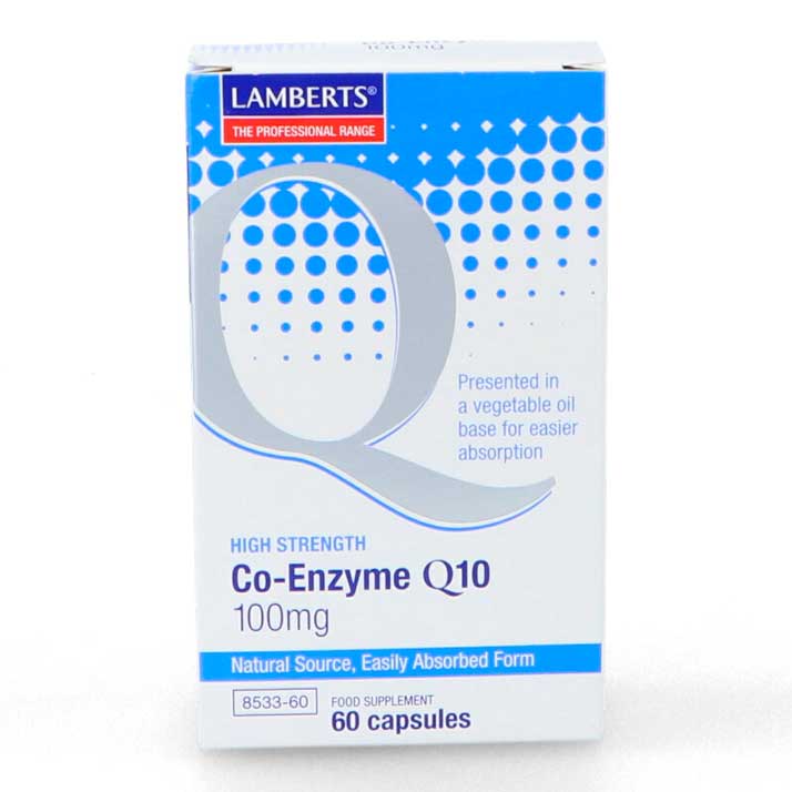 Coenzima Q10 100Mg. 60Cap. Lamberts Española S.L...