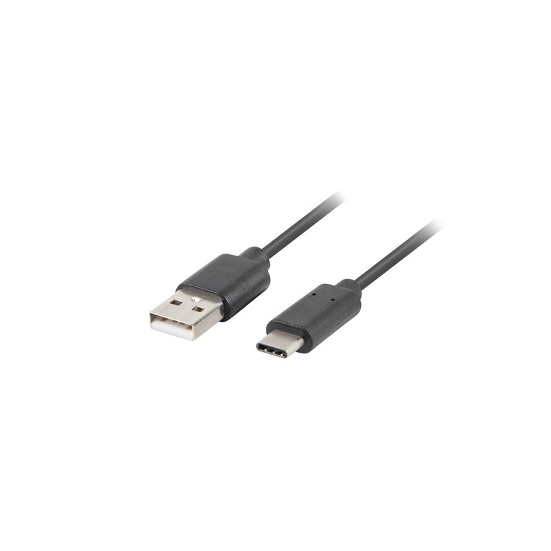 Lanberg - CA-USBO-31CU-0018-BK cable USB 1,8 m USB 3.2 Gen 1 (3.1 Gen 1) USB C USB A Negro CA-USBO-31CU-0018-BK