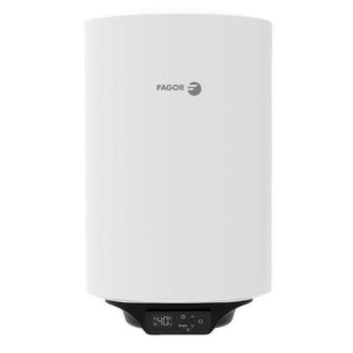Termo agua caliente 80 Litros Vertical FAGOR 7TEFA0007  | 1500W, 7TEFA0007, DIGITAL, WIFI, 80cm, x 45cm, x 45cm, Blanco