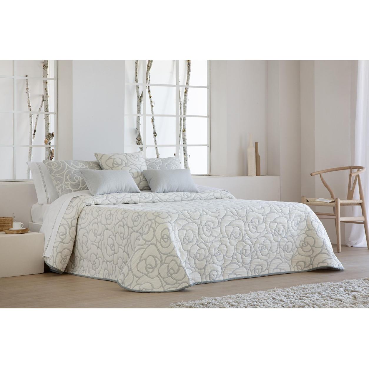 JVR - COLCHA TIPO 10 modelo LOTO - Tejido Jacquard Pique - Fabricado en España - Cama 90/105/135/150/160/180