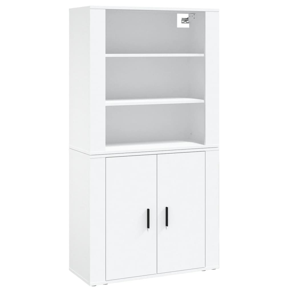 Vidaxl Aparador Alto Madera Contrachapada Salón