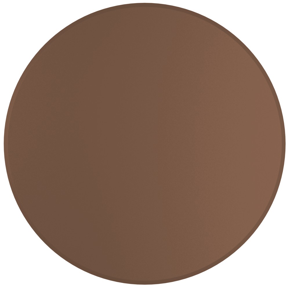 Mac Wall XL Corten - Aplique de pared LED de 20 W con interruptor CCT 2700K/3200K/4000K en aluminio, aplique de pared de 360 grados - Beneito & Faure
