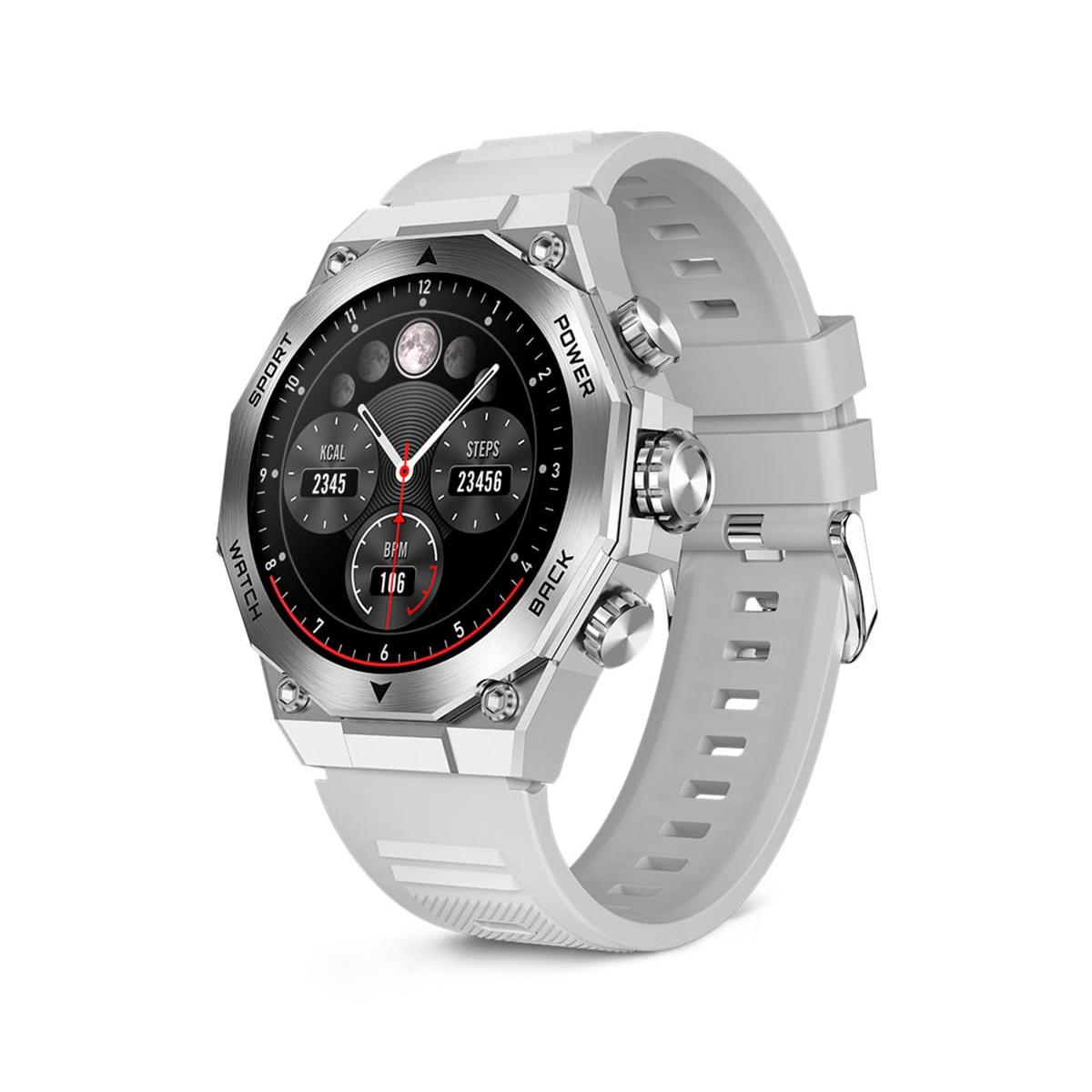 KSIX Titanium Plateado / Smartwatch 1.43"