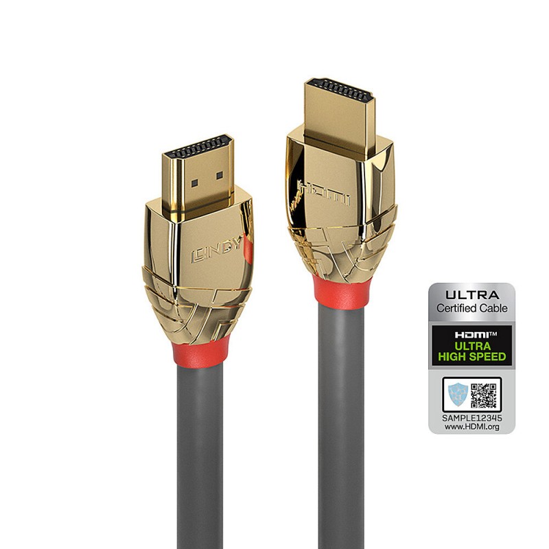 Lindy - 37603 cable HDMI 3 m HDMI tipo A (Estándar) Gris 37603