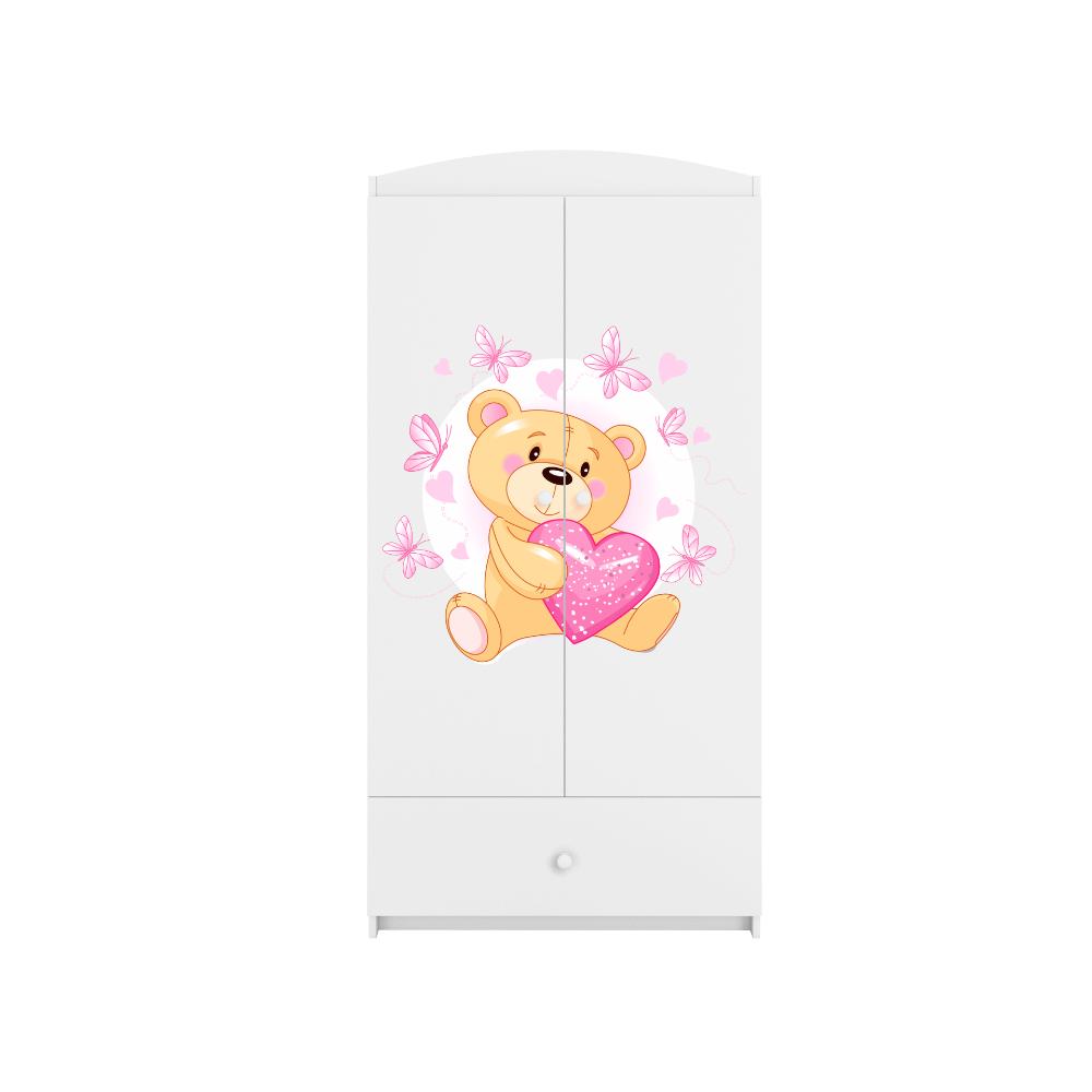 Roupeiro Kocot Kids BabyDreams Teddybear Butterflies White