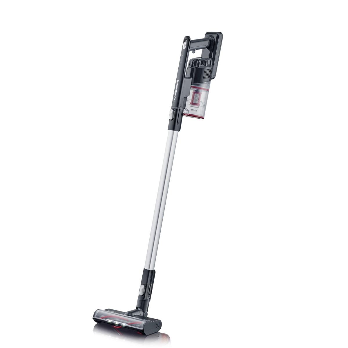 SEVERIN HV 7966 aspiradora sin cable 2 en 1, 22,2 V, hasta 40 min, cepillo LED, depósito 0,5 L y boquilla tapicerías