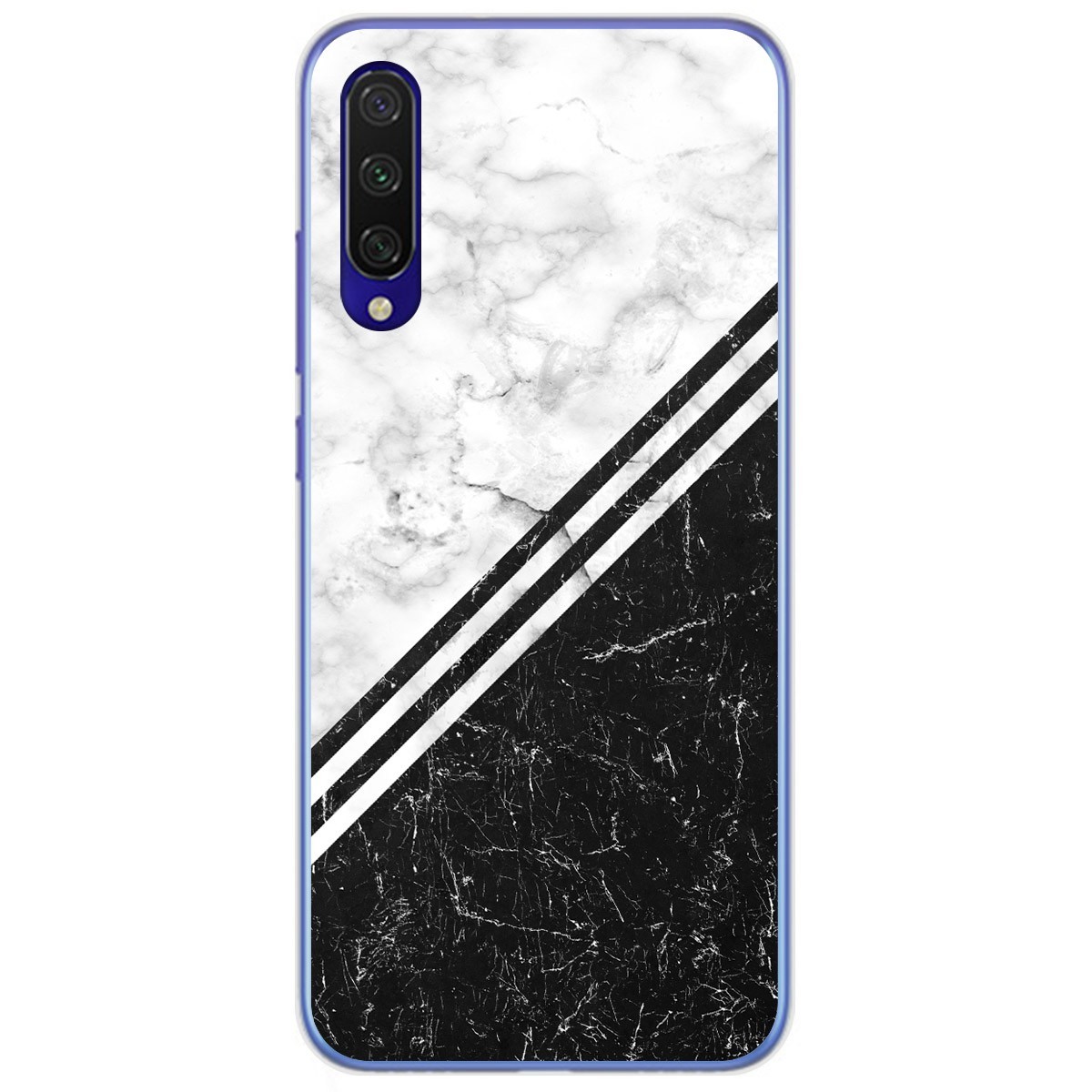 Tumundosmartphone Funda Gel Tpu para Xiaomi Mi 9 Lite diseño Mármol 01 Dibujos