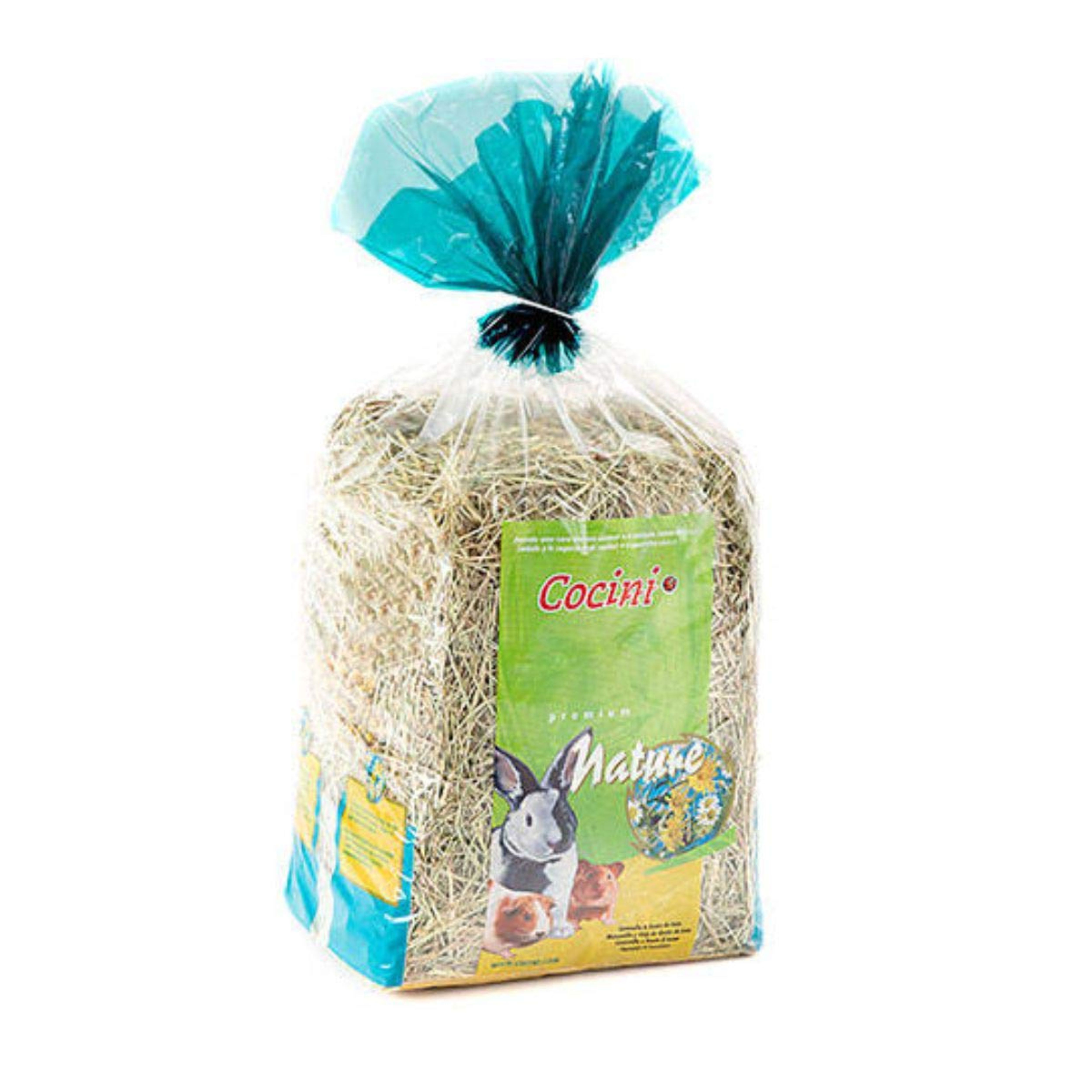 Cocini Heno Manzanilla Y Diente Leon 500Gr. Azul - Alimentación Completa Para Roedores
