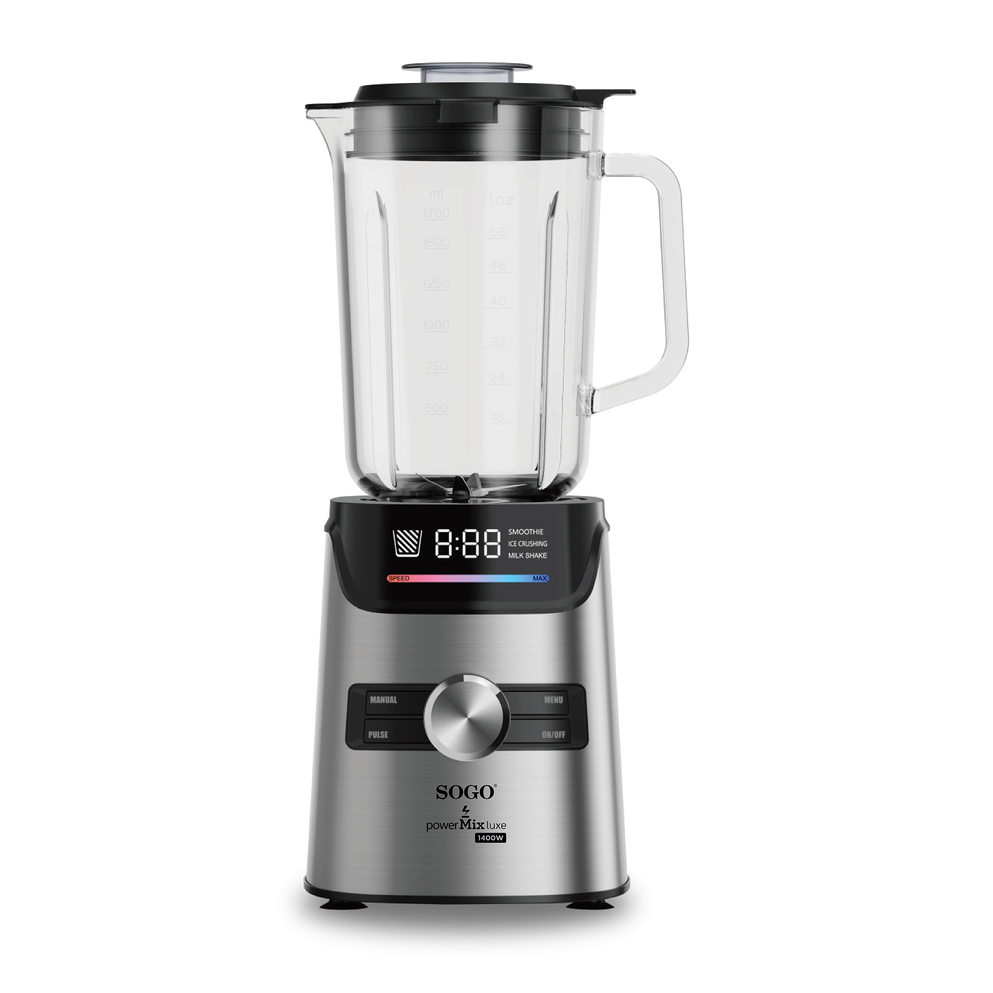 BATIDORA DE VASO POWER MIX 1400