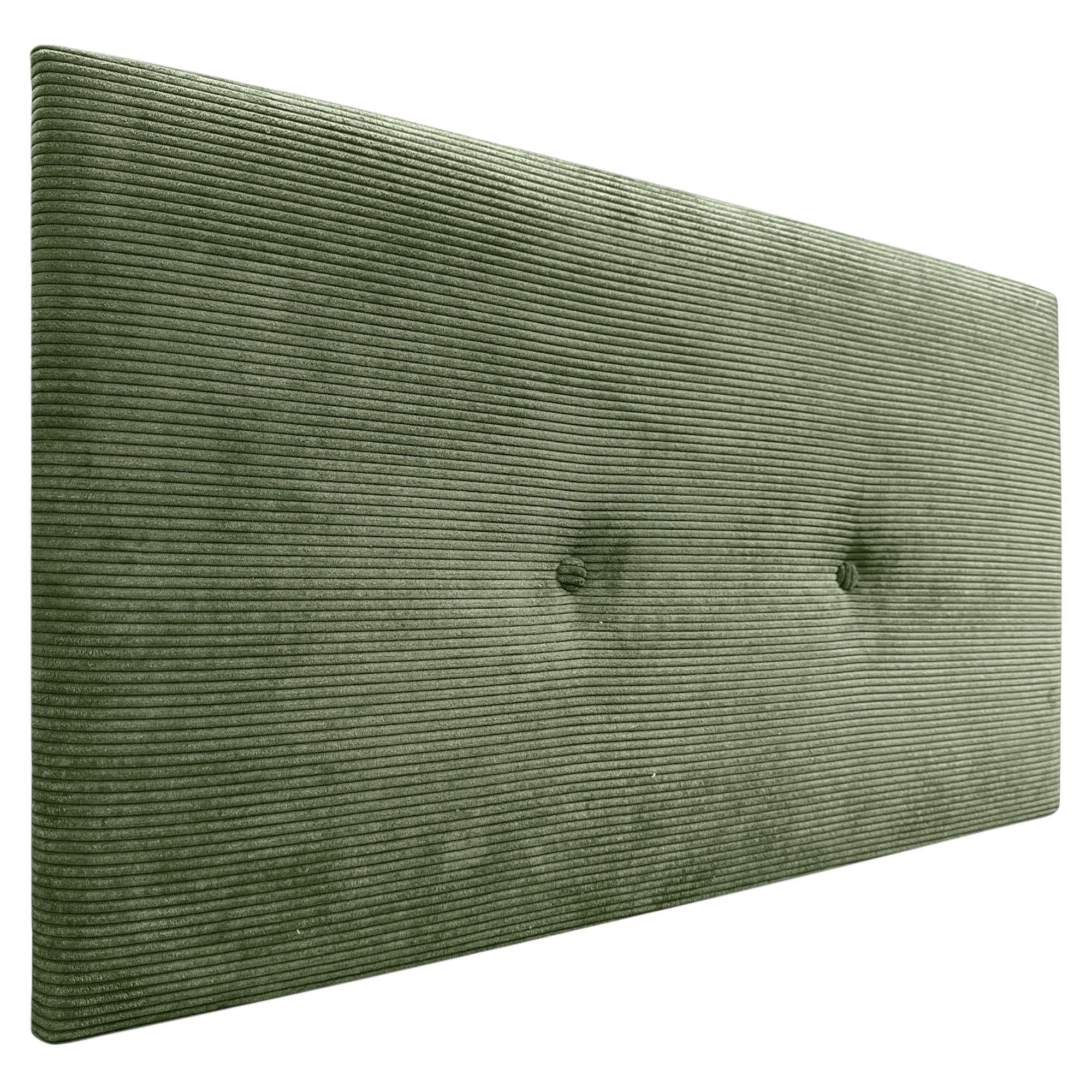 DHOME Cabecero de Pana Liso con Botones Alta Gama Moderno 4cm Grosor