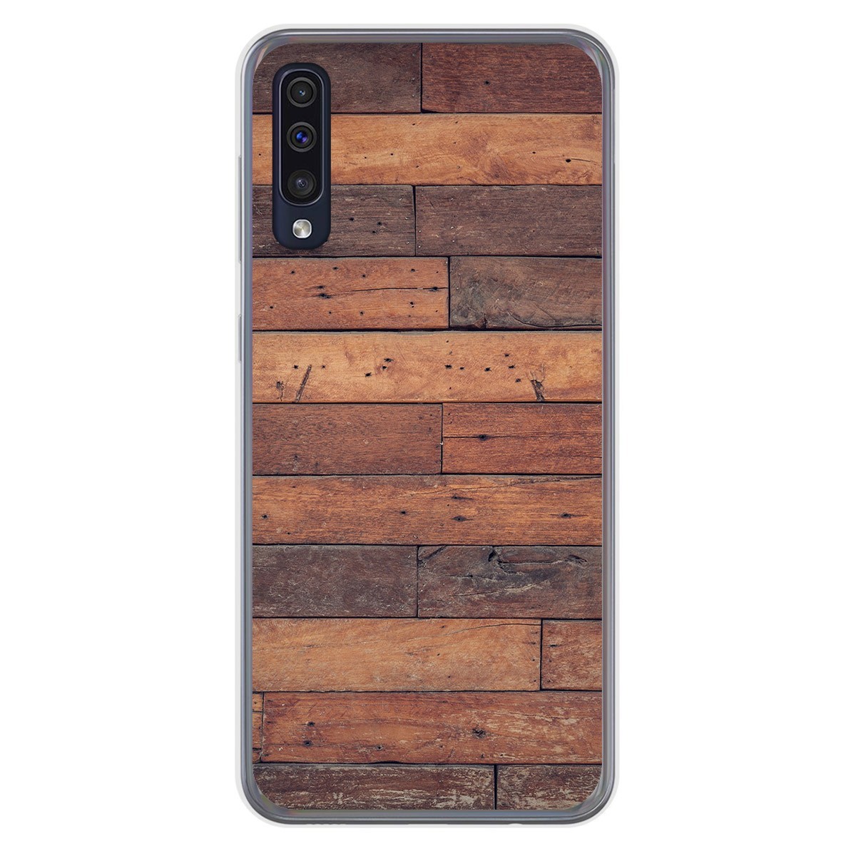Tumundosmartphone Funda Gel Tpu para Samsung Galaxy A50 / A50s / A30s diseño Madera 03 Dibujos