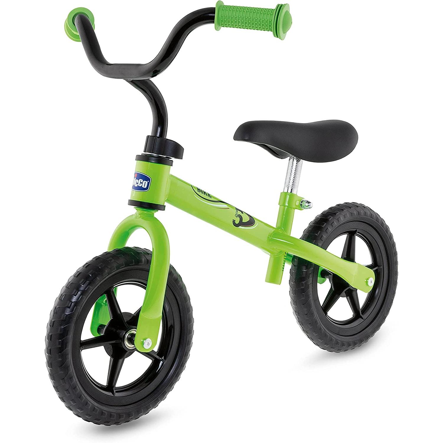 Chicco Bicicleta Sin Pedales First Bike para Niños de 2 a 5 Años - Bici para Aprender a Mantener el Equilibrio con Manillar y Sillín Ajustables