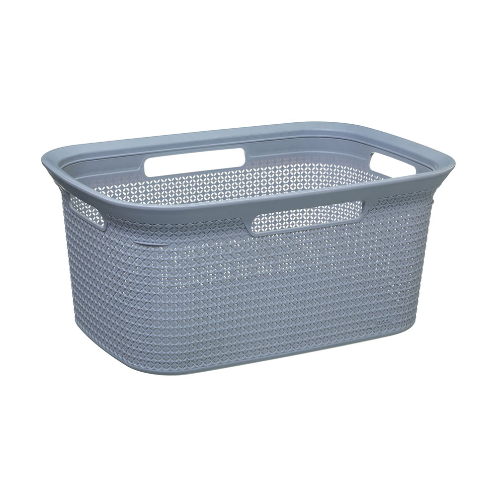 5 FIVE Cesto para Ropa Gris 45lt 59x41x27,5cm - Archivadores y Soportes para Oficina