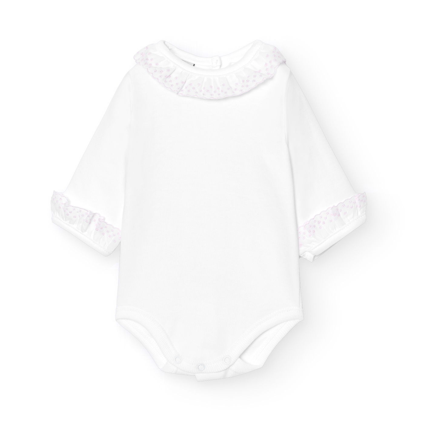 Basicos Babidu pack de 2 bodys cuello batista