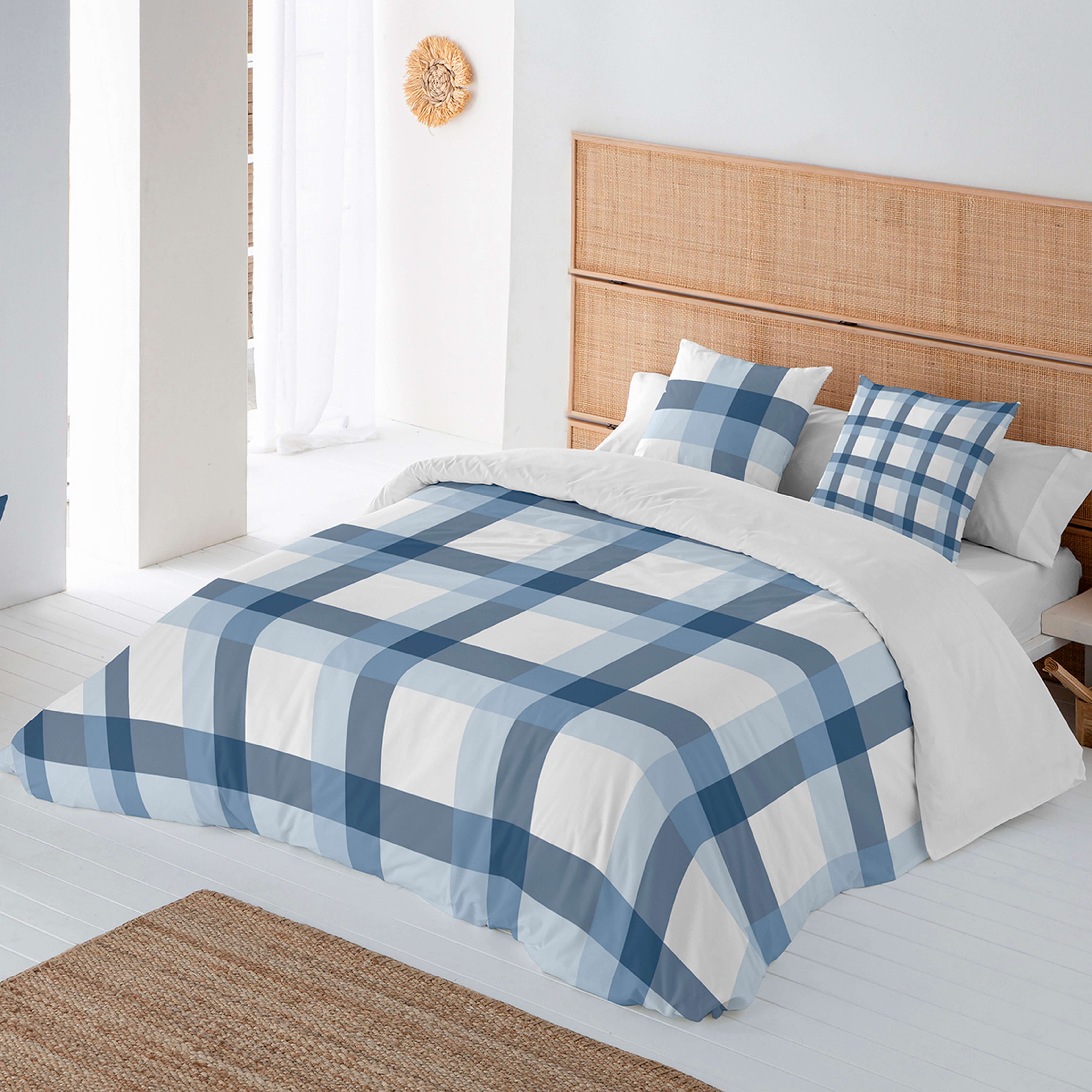 ICEHOME - Funda Nórdica Estampada 100% Algodón Extrasuave - Juego de Cama 2/3 Piezas Funda de Edredón y 1 o 2 Fundas de Almohada - Cama 90/135/150/180 - Fabricado en España