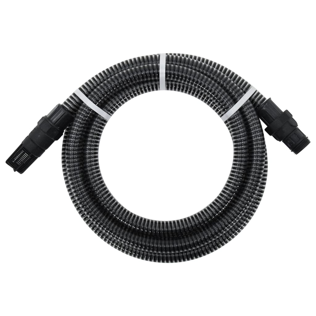 vidaXL Manguera de Succión y Conectores Tubo de Aspiración PVC 26 mm 10 m Color Negro,  Verde, y mas