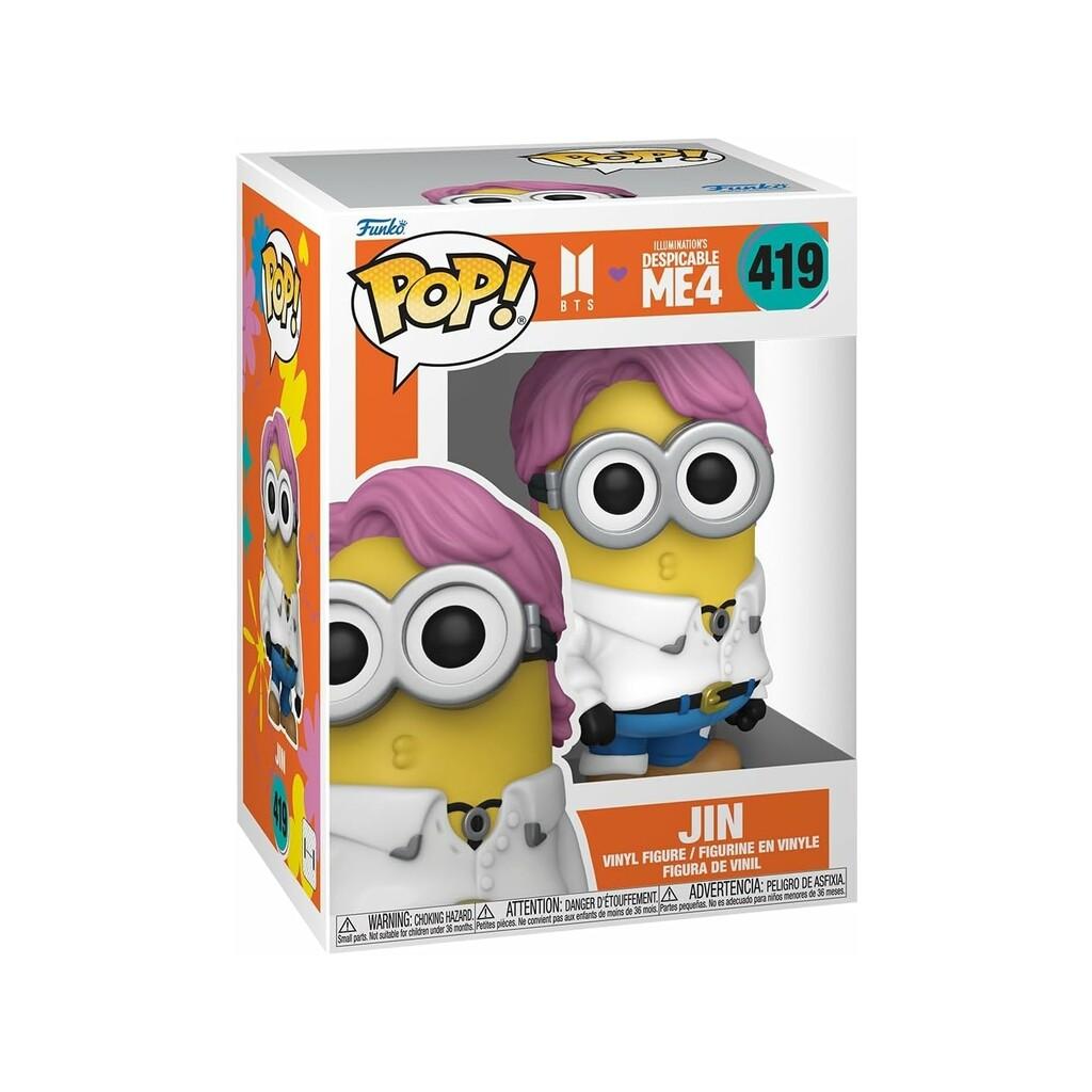 Funko Pop BTS x Minions Figura Jin Juguetes FUNKO