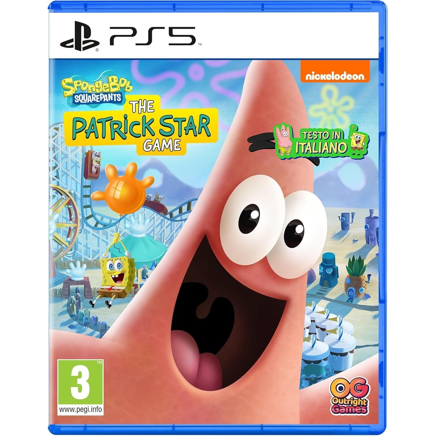 The Patrick Star Game Juego Fisico para Consola Sony PlayStation 5 [ PAL ESPAÑA ]