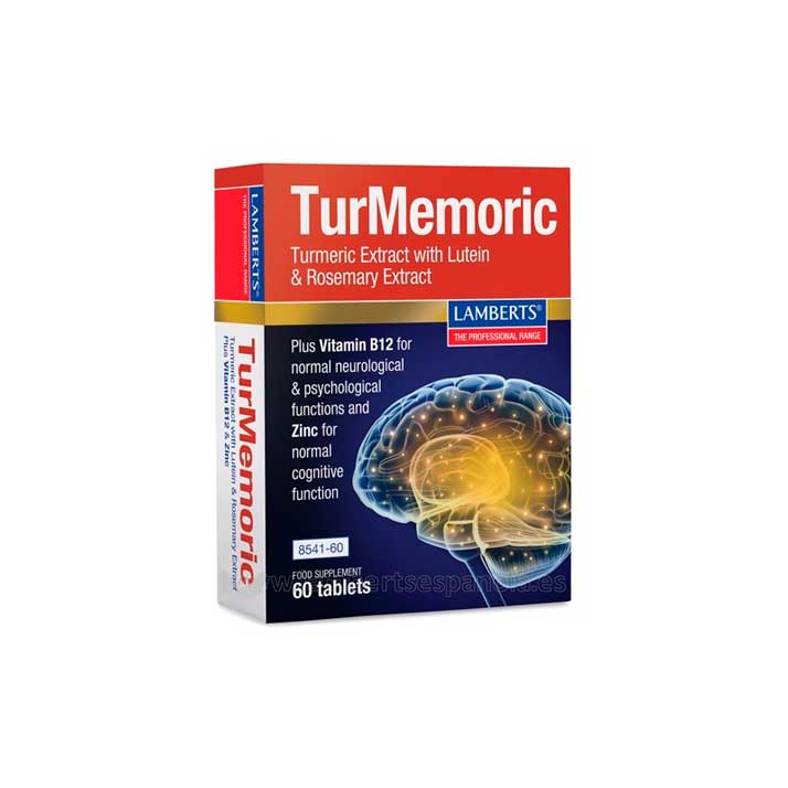 Lamberts Turmeric 60 Tabs. 8541 - Potente Extracto de Cúrcuma - Apoya la Salud Ocular - Funciones Neurológicas y Cognitivas - Apto para Vegetarianos y Veganos