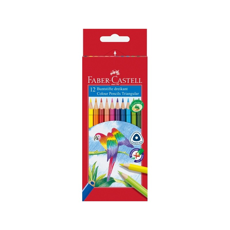 Faber-Castell - 116512 lápiz de color Multi 12 pieza(s) 116512