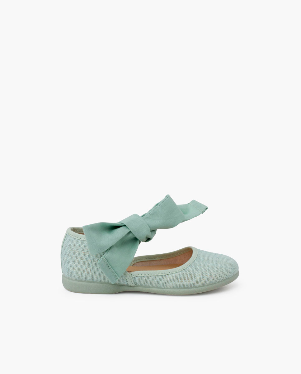 Pisamonas Mercedita Escotada Con Lazada Tobillo