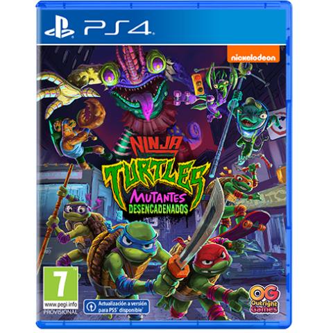 Ninja Turtles Mutantes Desencadenados - Playstation 4 - Nuevo Precintado - PAL España - Meridiem