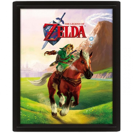 Poster 3d the legend of zelda gallop