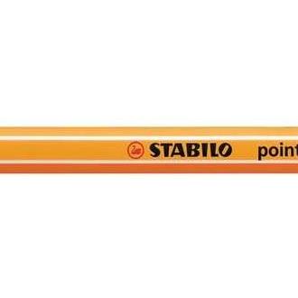 Stabilo point 88 rotulador de punta fina de fibra - trazo de 0.4 mm - tinta con base de agua - color azul neon (10 uds)