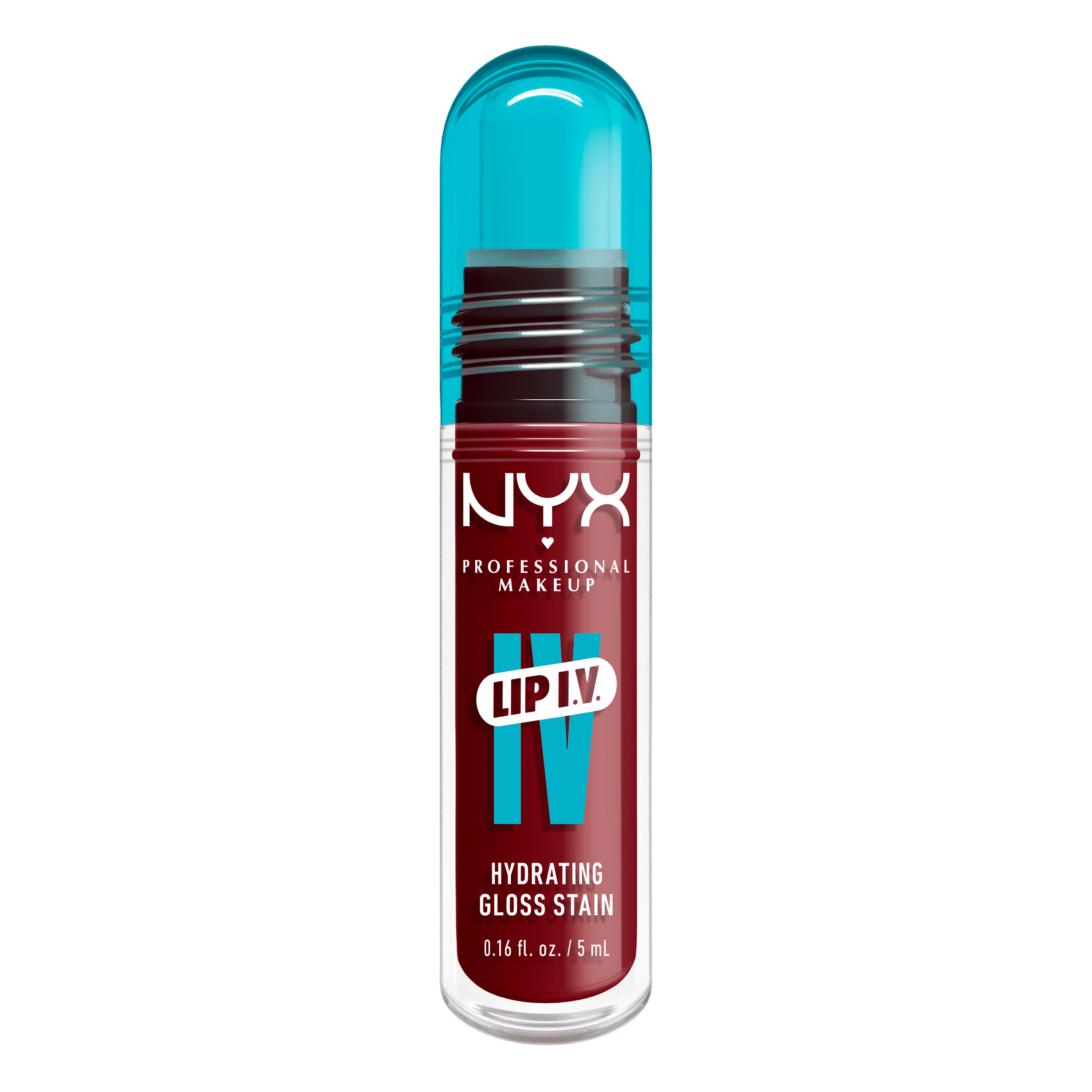 NYX Professional Makeup | LIP IV Gloss Tinte labial hidratante efecto gloss de Larga Duración con Vitaminas, Disponible en 16 tonos