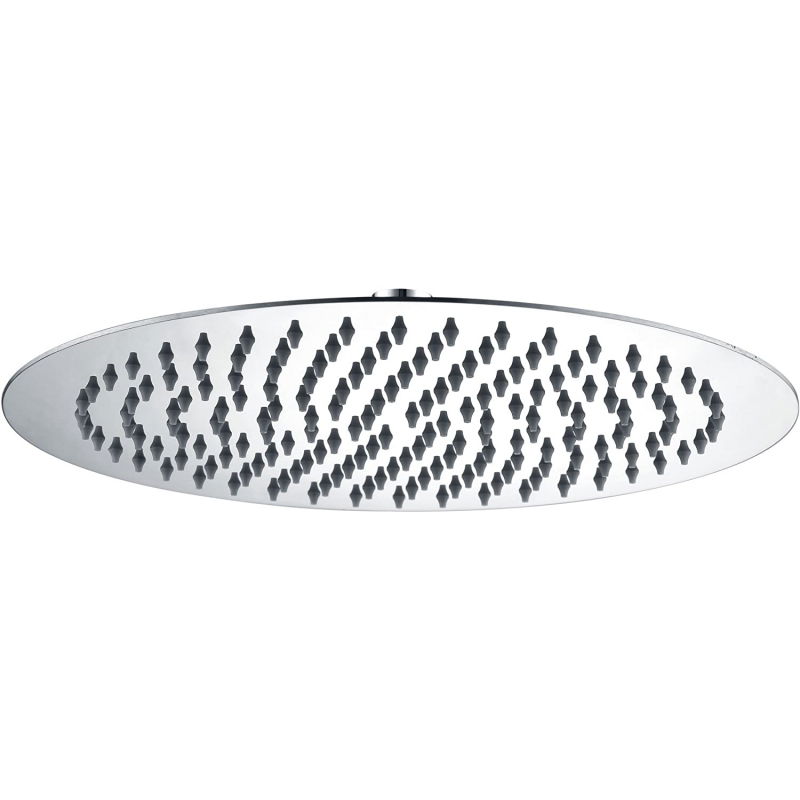 Imex RDN003/AC rociador para ducha redondo extraplano de acero inoxidable cromado de 30 cm