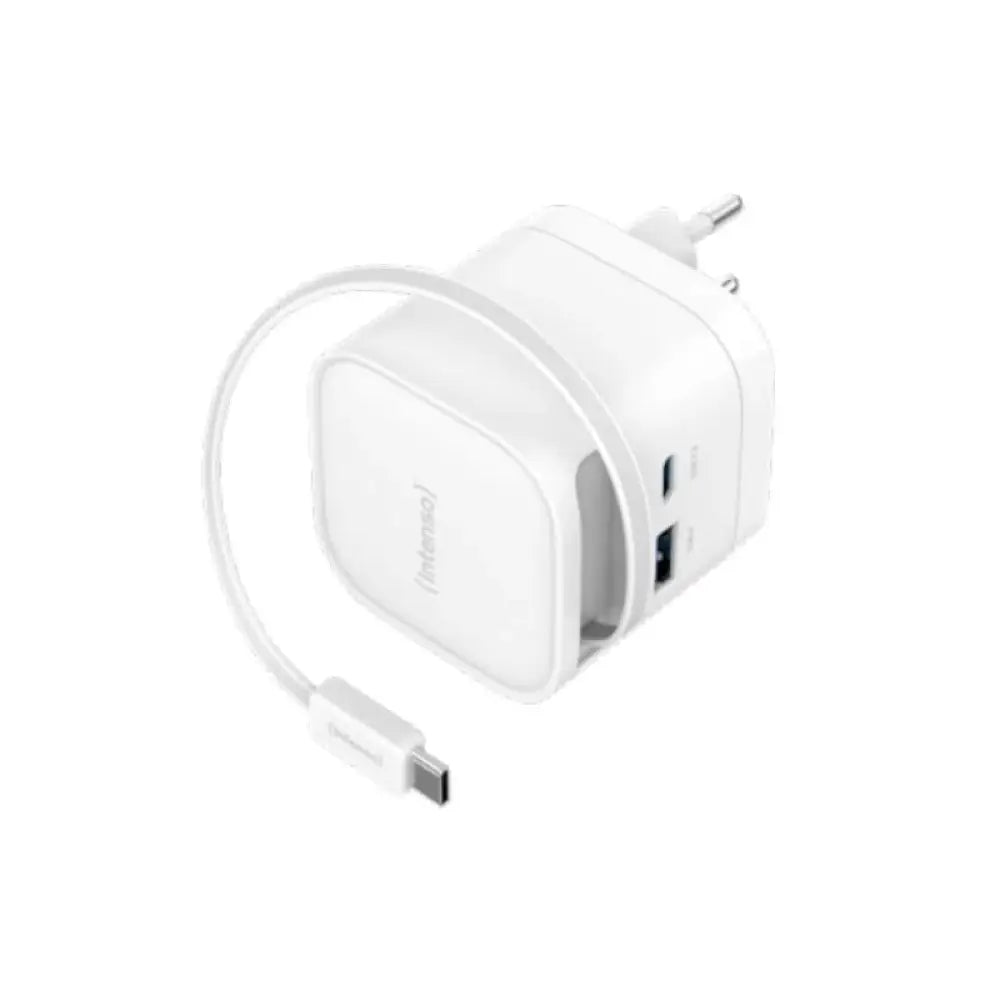 Sai Intenso 65W Batería Integrada GaN Carga Rápida USB-C y USB-A Compacto