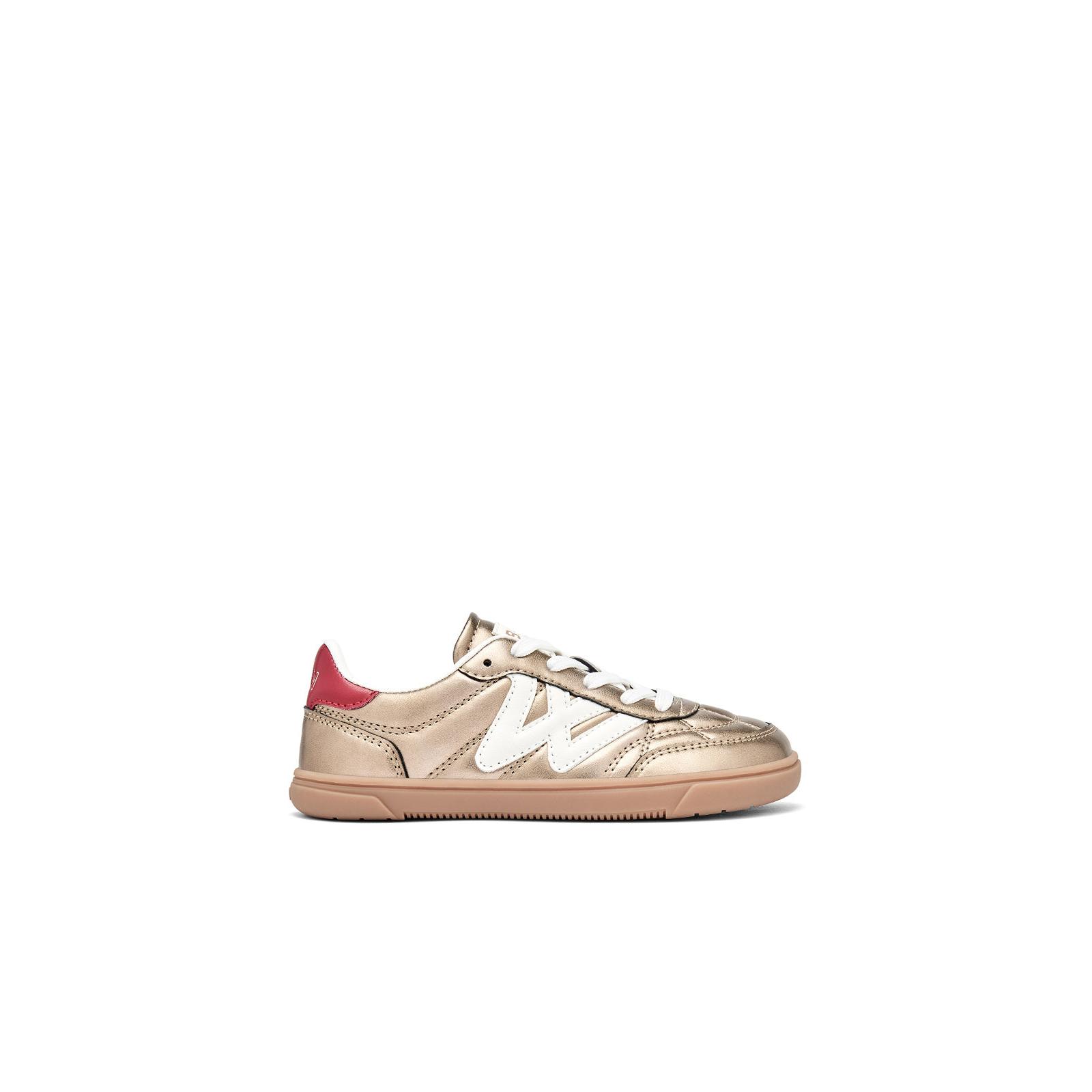 B&W Break&Walk - Zapatillas Deportivas Plata Barefoot Goflex para Niña