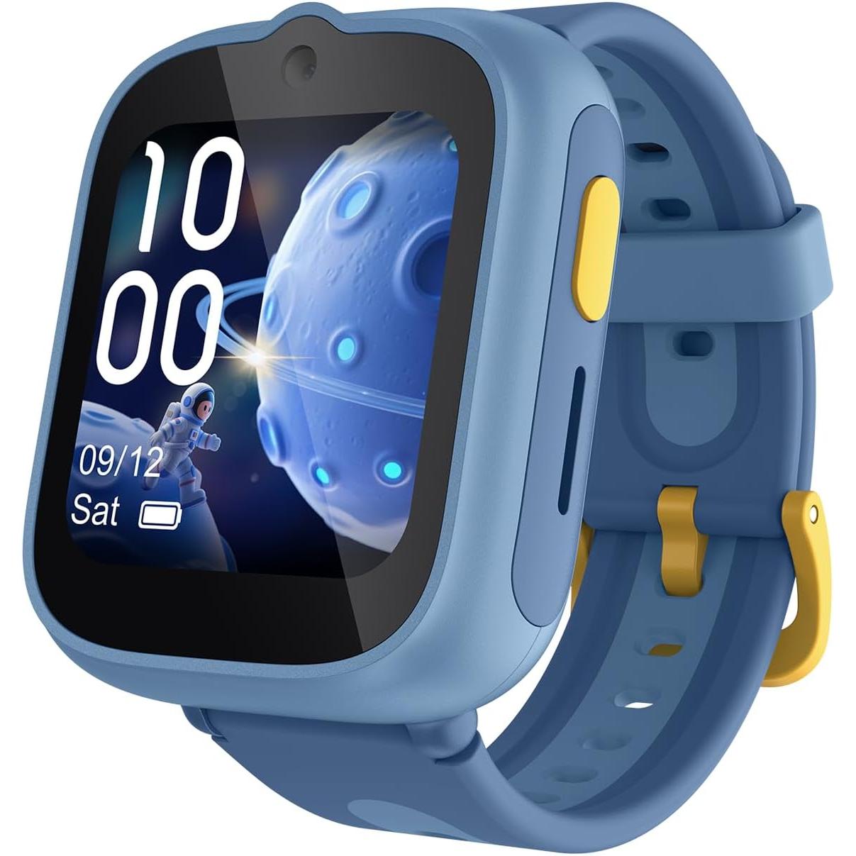 TCL MOVETIME MT48X Blue 4G Kids Smartwatch con GPS, Videollamadas y Resistencia al Agua IP68
