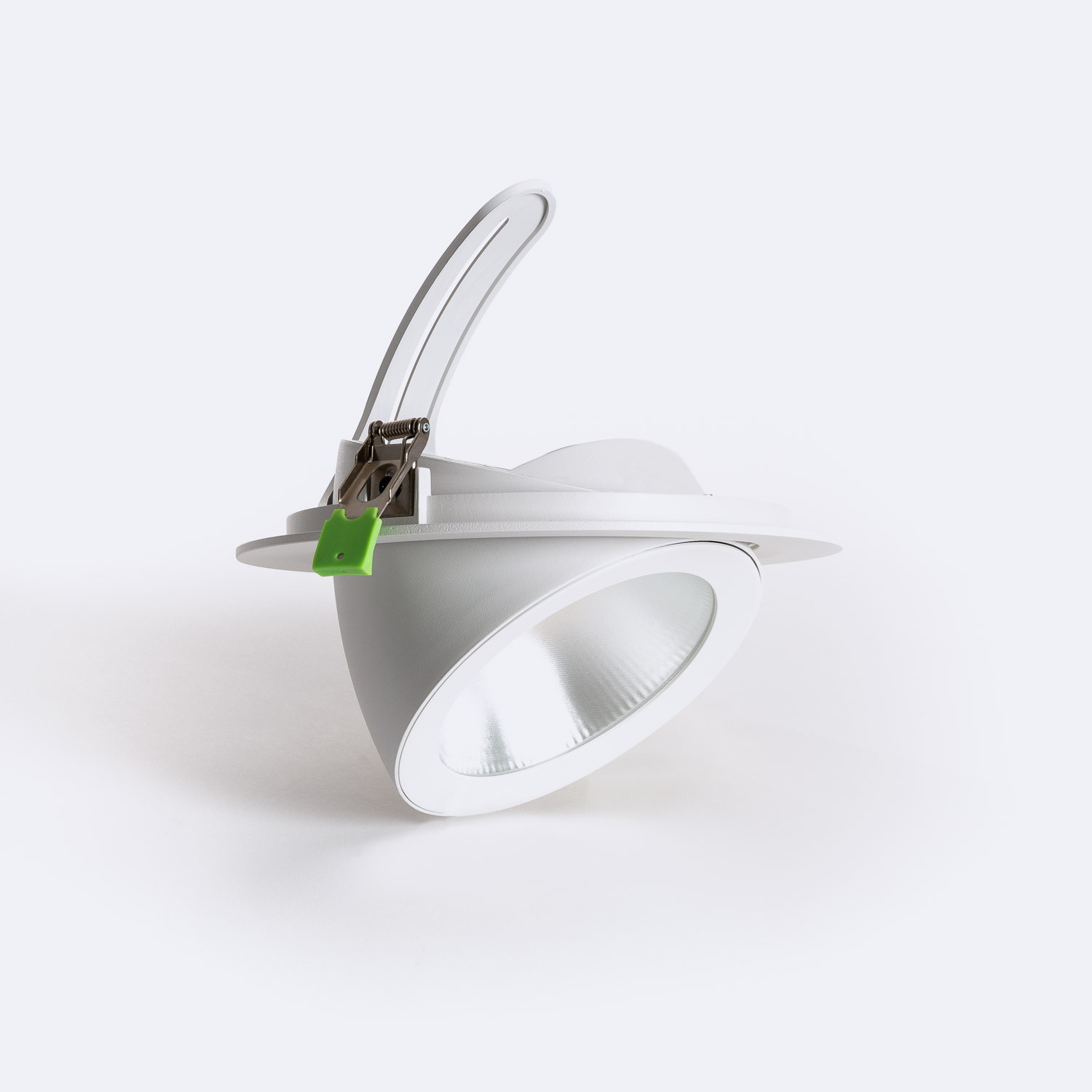 Ledkia Downlight LED 60W Circular Direccionable OSRAM 120 lm/W LIFUD Corte Ø 200 mm No Flicker 3000K Blanco Cálido