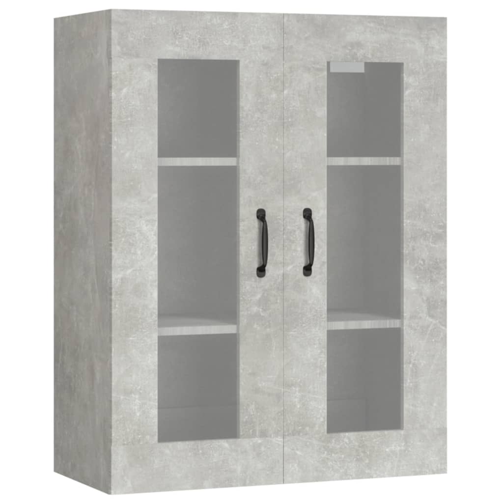 Vidaxl Armario de Pared Colgante 69,5x34x90 Cm - Mueble de Almacenaje de Salón - Armario con Puertas - Cajón de Madera