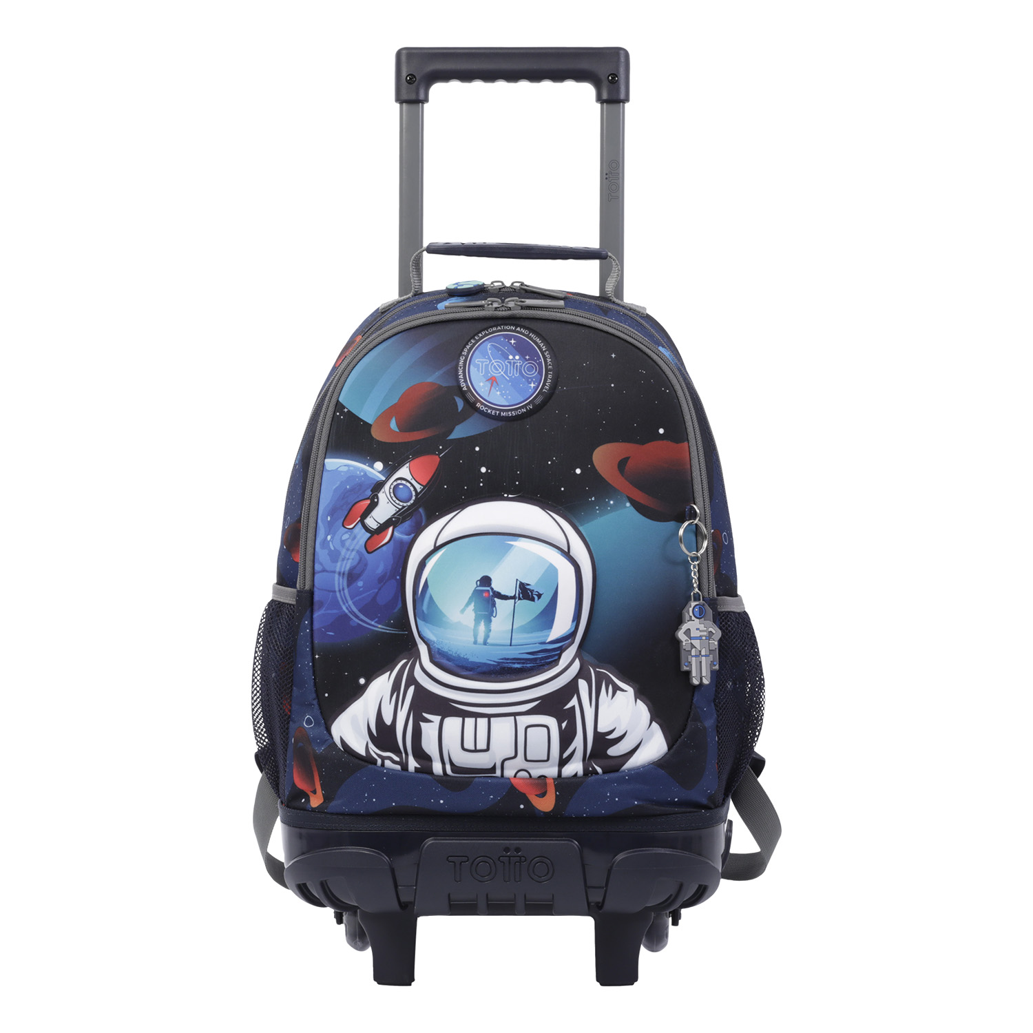 Totto Mochila infantil ruedas Astronaut Material: Poliéster 30 x 40 x 20 cm