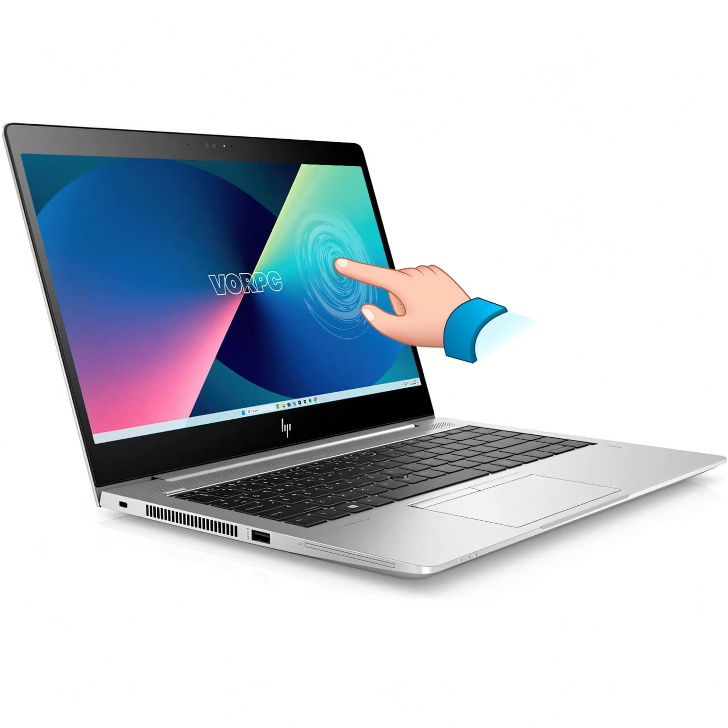 HP EliteBook 840 G6 14" Táctil / i5-8365U / 8GB DDR4 256GB SSD Windows 11 (Reacondicionado)