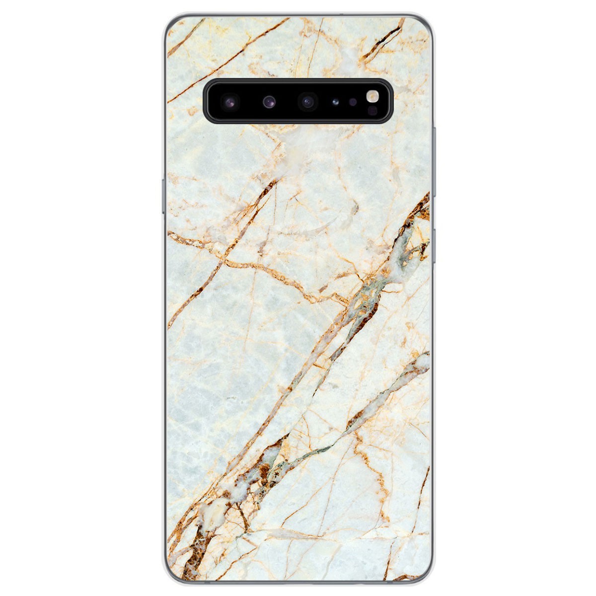 Tumundosmartphone Funda Gel Tpu para Samsung Galaxy S10 5G diseño Mármol 13 Dibujos