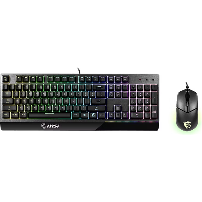 MSI Vigor GK30 Gaming ES + Embrague GM11 - Combo