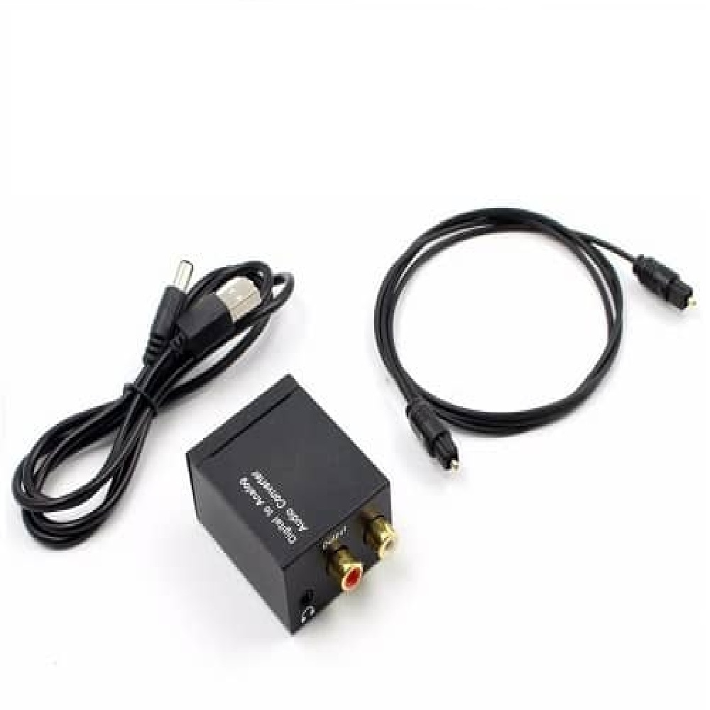 CABLEPELADO Kit Convertidor de audio digital a analogico